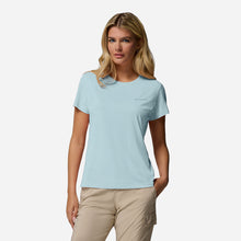 Tải hình ảnh vào trình xem Thư viện, Áo Thun Tay Ngắn Nữ Columbia Zero Rules™ Light Short Sleeve Crew - Xanh Dương - Supersports Vietnam
