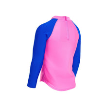 Tải hình ảnh vào trình xem Thư viện, Áo bơi bé gái Zoggs Jungle Longsleevezip Suntop
