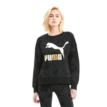 Tải hình ảnh vào trình xem Thư viện, Áo Thun Tay Dài Thể Thao Nữ Puma Classics Graphics AOP Crew
