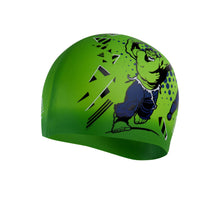 Tải hình ảnh vào trình xem Thư viện, Nón Bơi Trẻ Em Speedo Marvel Junior Slogan Print Cap Hulk
