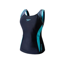 Load image into Gallery viewer, Đồ Bơi Nữ Speedo Logo Splice Tankini Boyleg

