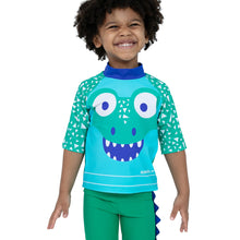 Tải hình ảnh vào trình xem Thư viện, Đồ Bơi Bộ Trẻ Em Speedo Corey Croc Swim Top &amp; Short Set
