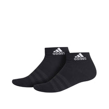 Tải hình ảnh vào trình xem Thư viện, Vớ Adidas Light Ankle 1 Pair Black/Black/White
