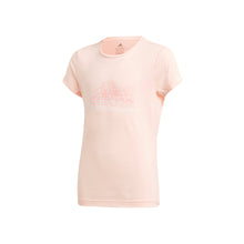 Load image into Gallery viewer, Áo Tay Ngắn Thể Thao Bé Gái Adidas Up2Mv Aeroready
