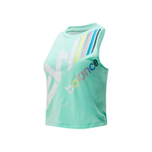 Load image into Gallery viewer, Áo ba lỗ Nữ New Balance Printed Velocity Crop Tank
